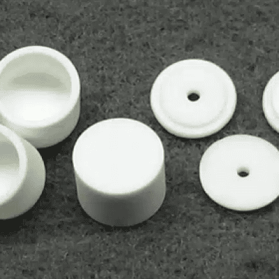 Alumina 70ul Crucible & Cover Set 6mm x 4.5mm